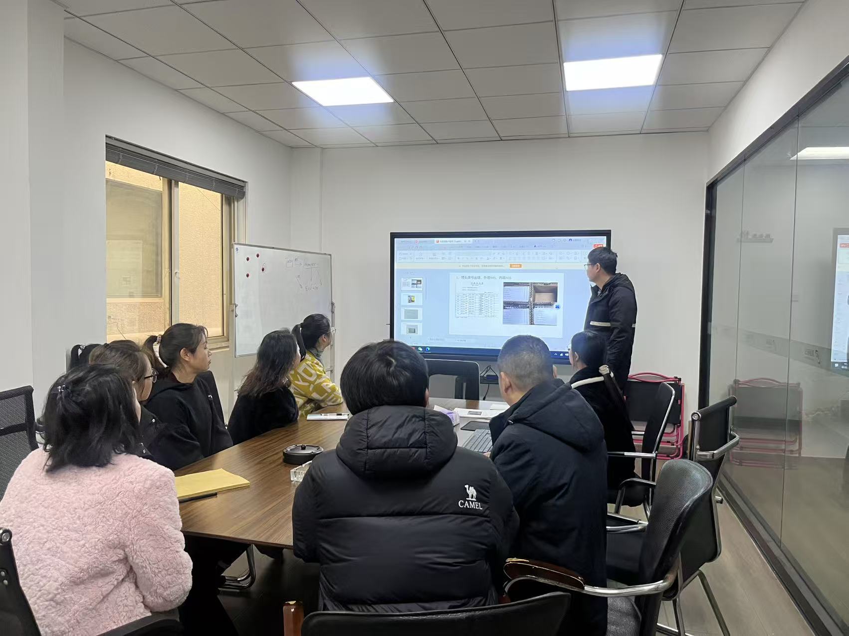 Special Training on Inspection and Packaging for Magnetic Materials Production Department